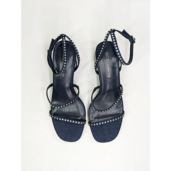 BCBGeneration Lissena-2 Women's Rhinestones Platform Sandals Size 7 MSRP $109 - Picture 3 of 8
